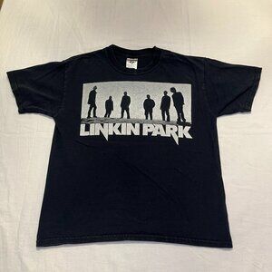 VTG 2007 Linkin Park Unisex Boys or Girls Kids T-Shirt Cotton Jerzees L 14-16